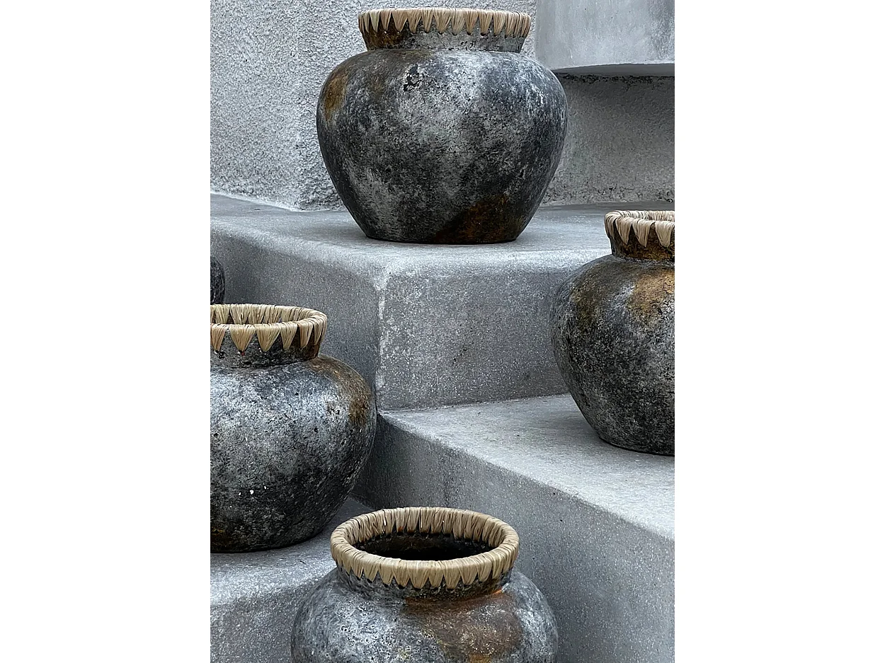 Le Vase Styly - Gris Antique - M