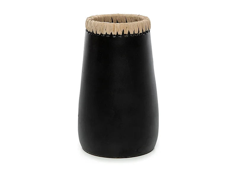 Le Vase Sneaky - Noir Naturel - S