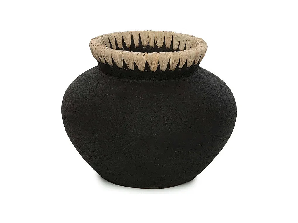 Le Vase Styly - Noir Naturel - S