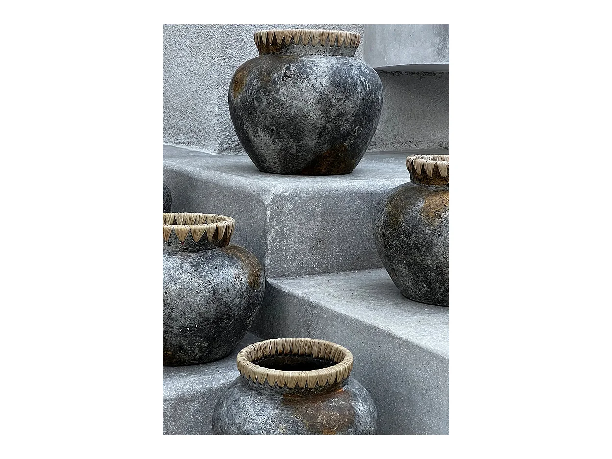 Le Vase Styly - Gris Antique - S