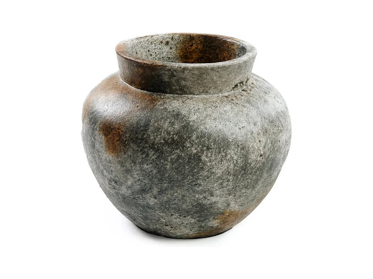 Le Vase Funky - Gris Antique - M