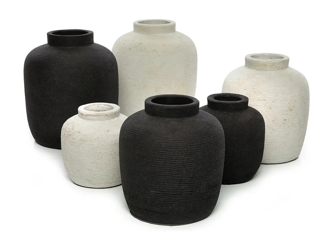 Le Vase Peaky - Noir - L