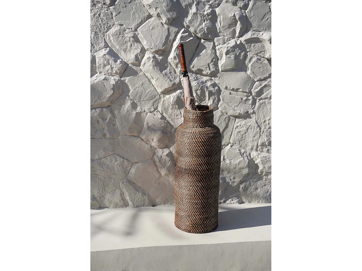 Panier Colonial Umbrella - Naturel Marron