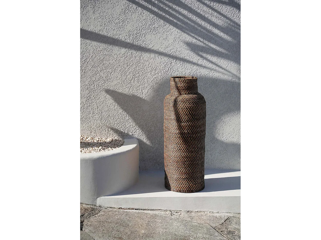 Panier Colonial Umbrella - Naturel Marron