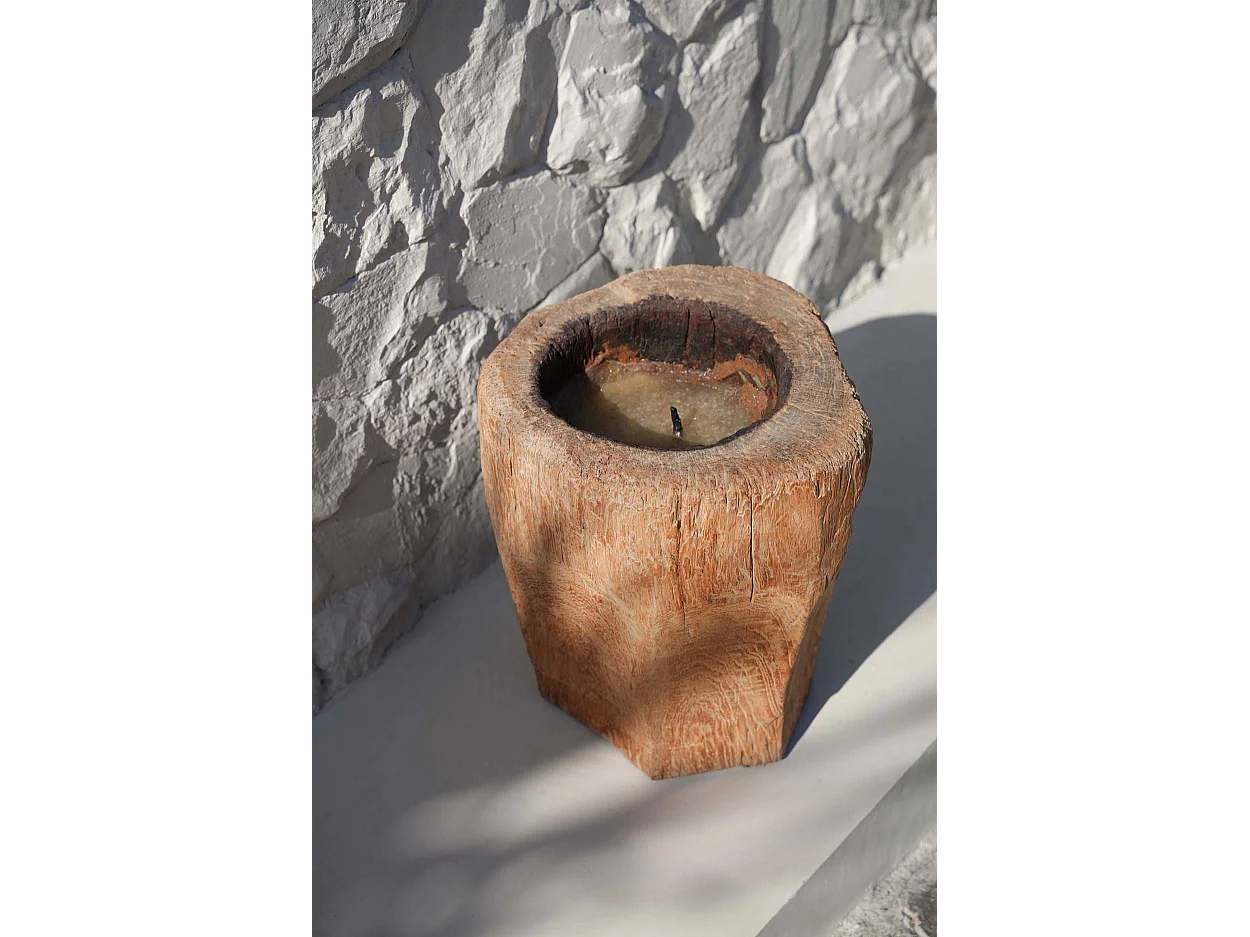Der Kerzenhalter Candle Trunk – Natur