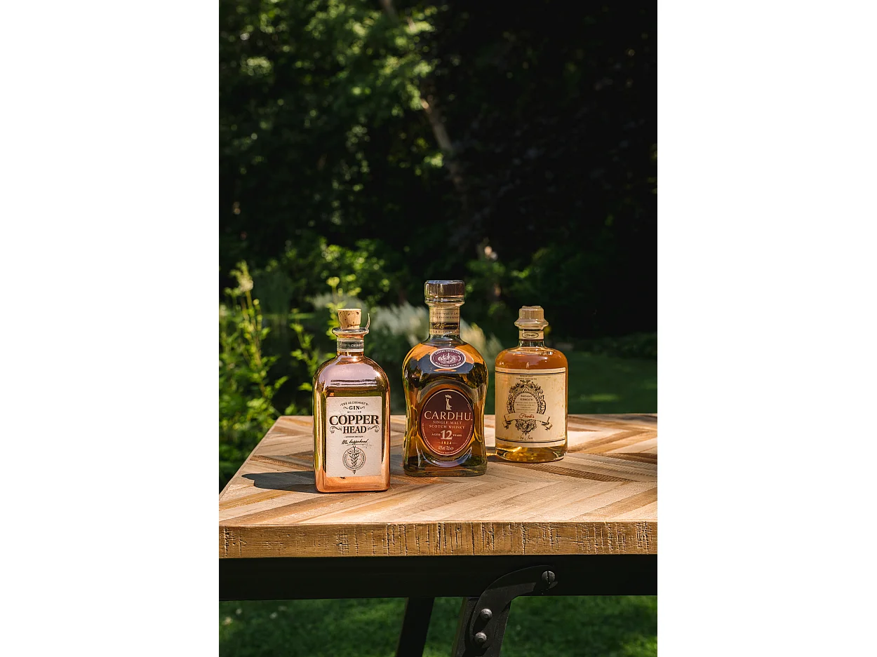 La Console Chevrons - Naturel