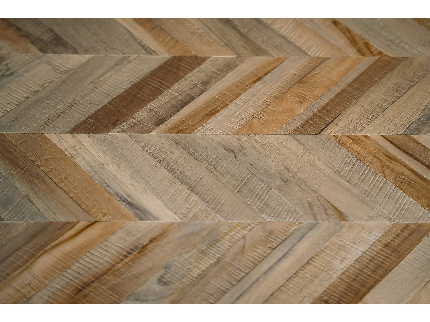 La Console Chevrons - Naturel