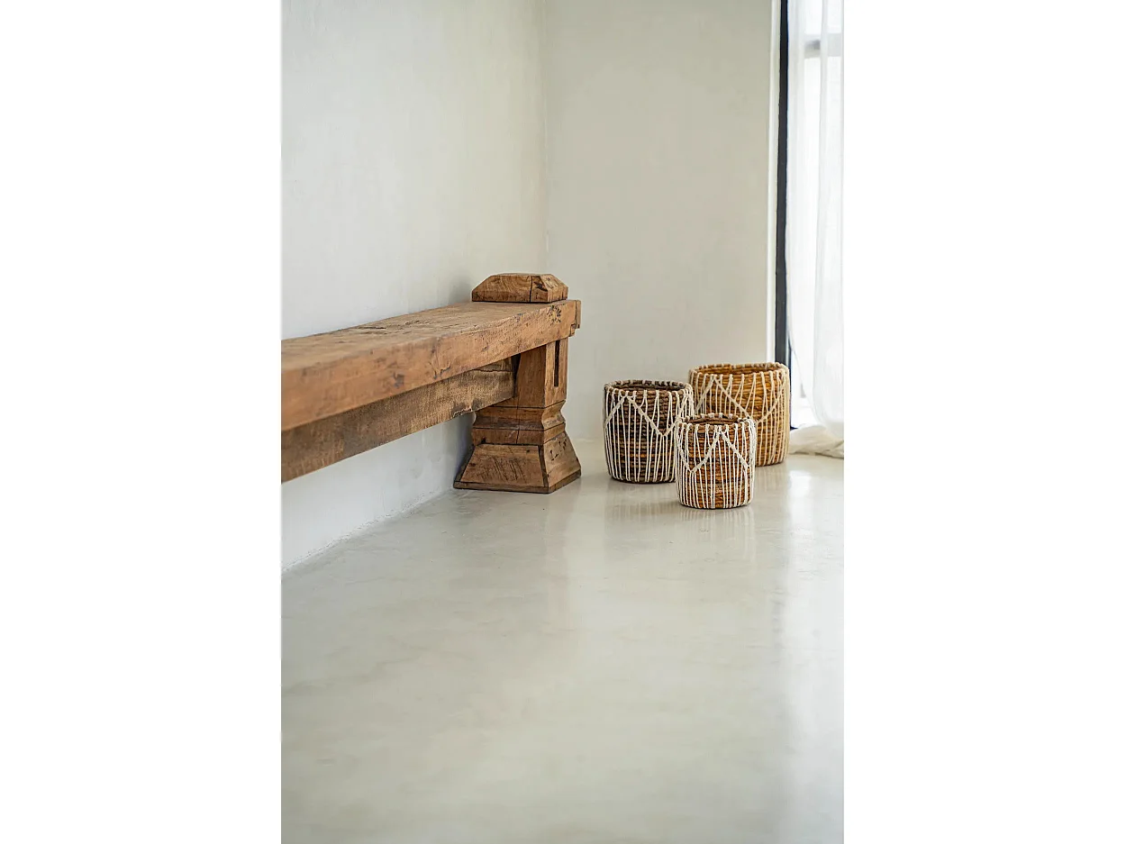 Il Cestino Macra-mazing - Naturale Bianco - M