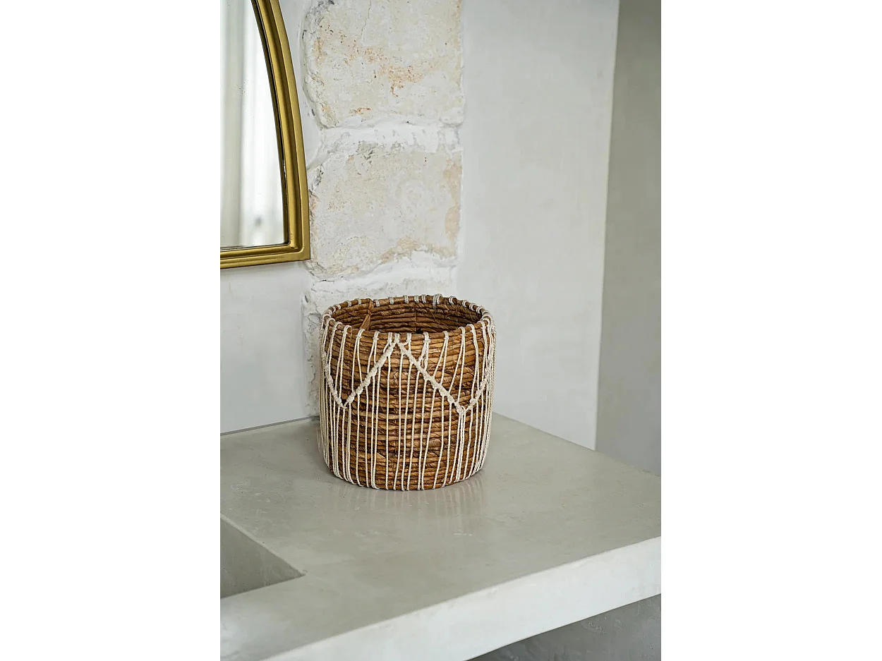 Le Panier Macra-Mazing - Naturel Blanc - M