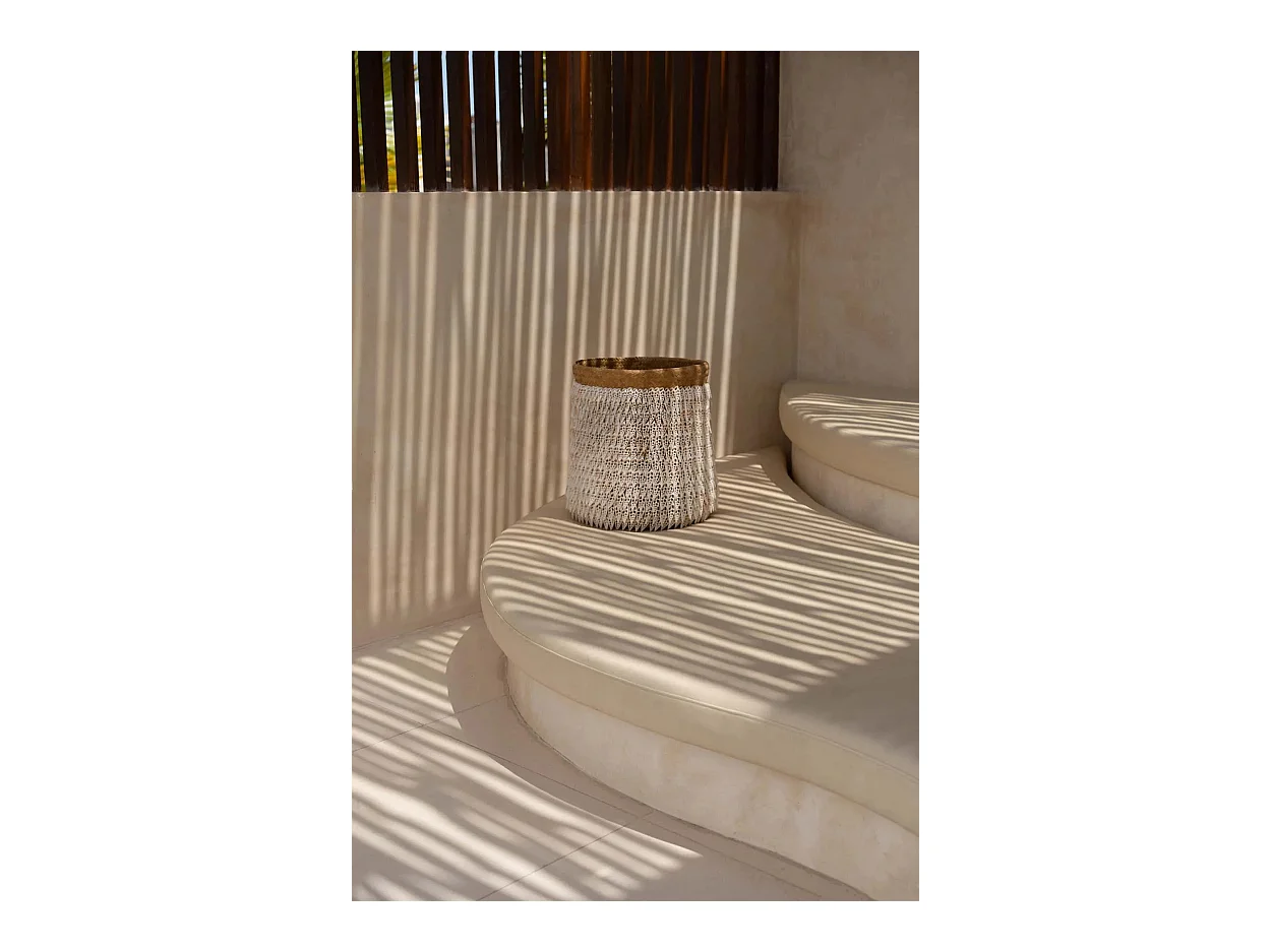 La Panier Pandan #2 - Blanc Natural