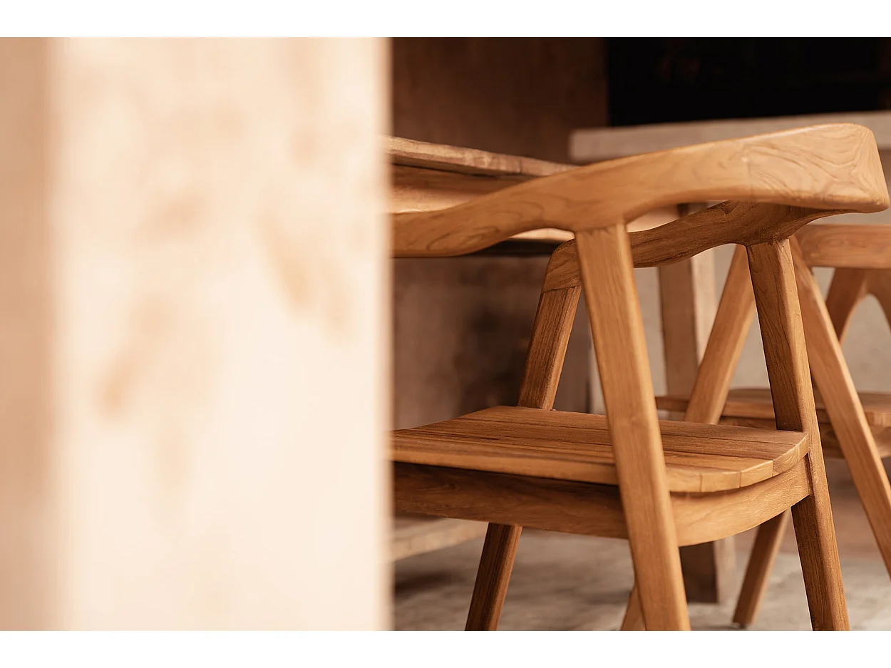 La Chaise de Salle à Manger Nihi Oka - Extérieur