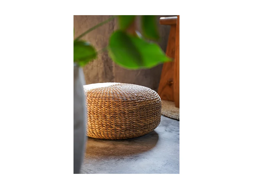 Le Pouf Jacinthe - Naturel - M