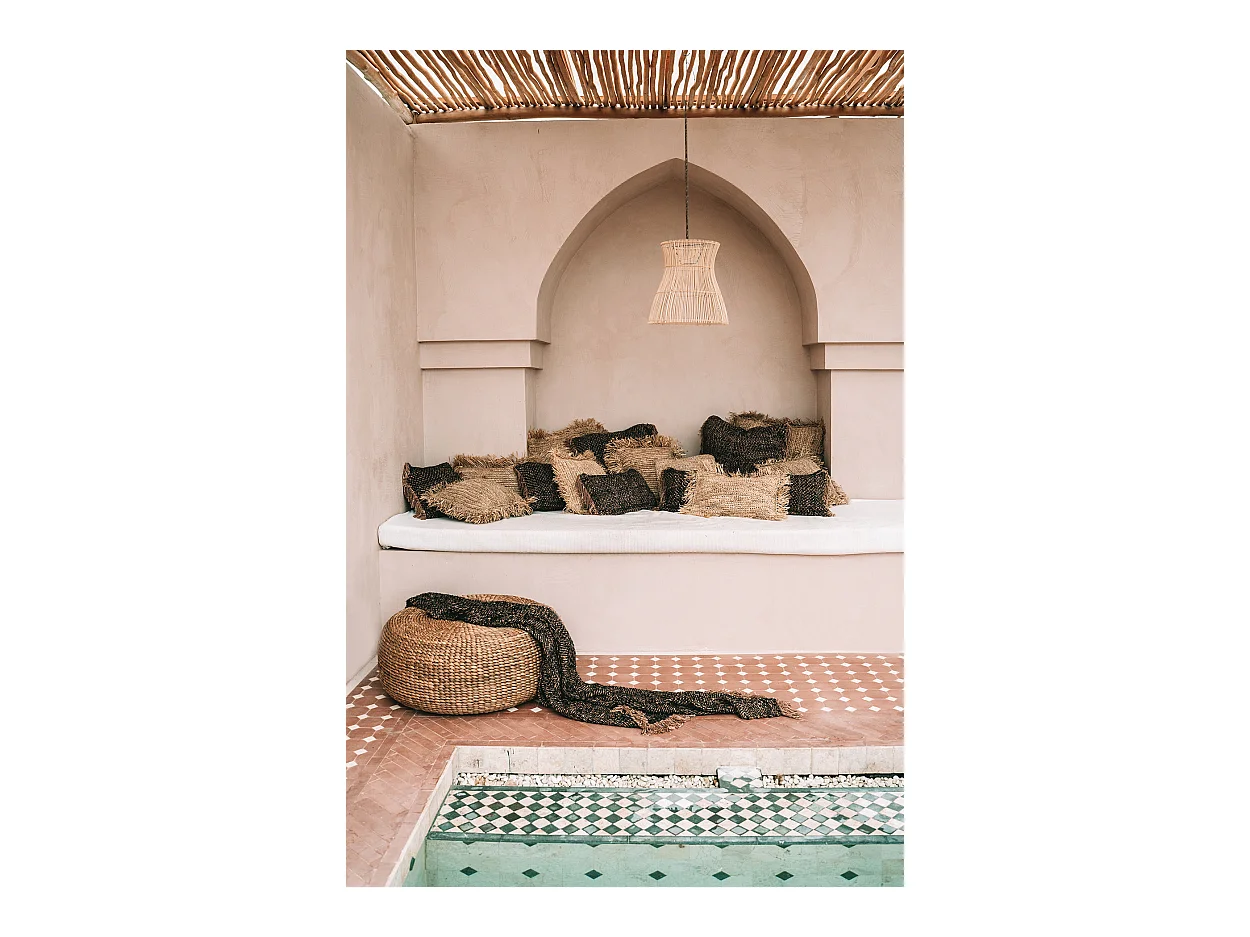 Le Pouf Jacinthe - Naturel - M