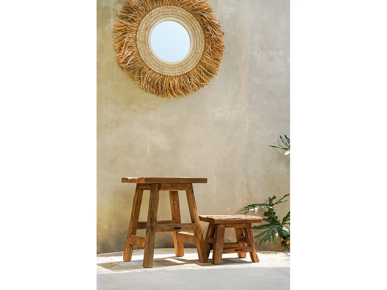 Le Tabouret Yoke - Naturel - S