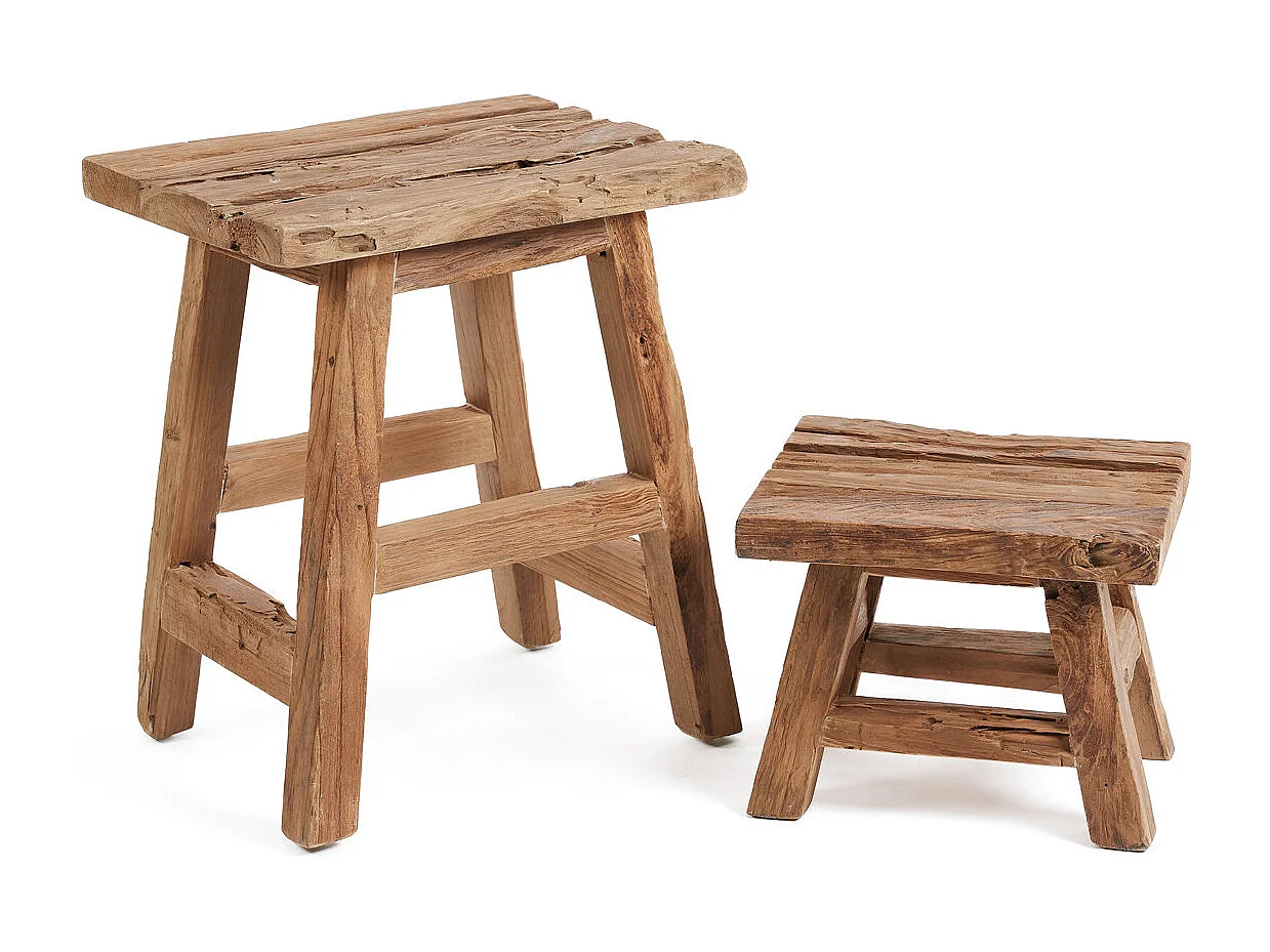 Le Tabouret Yoke - Naturel - S