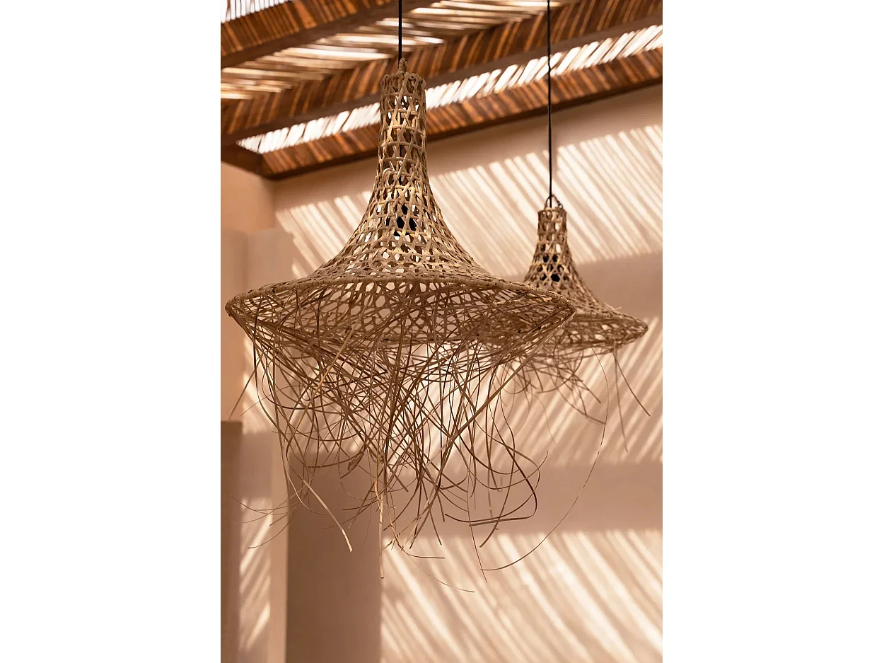 Die Mykonos Pendelleuchte - Natur - L