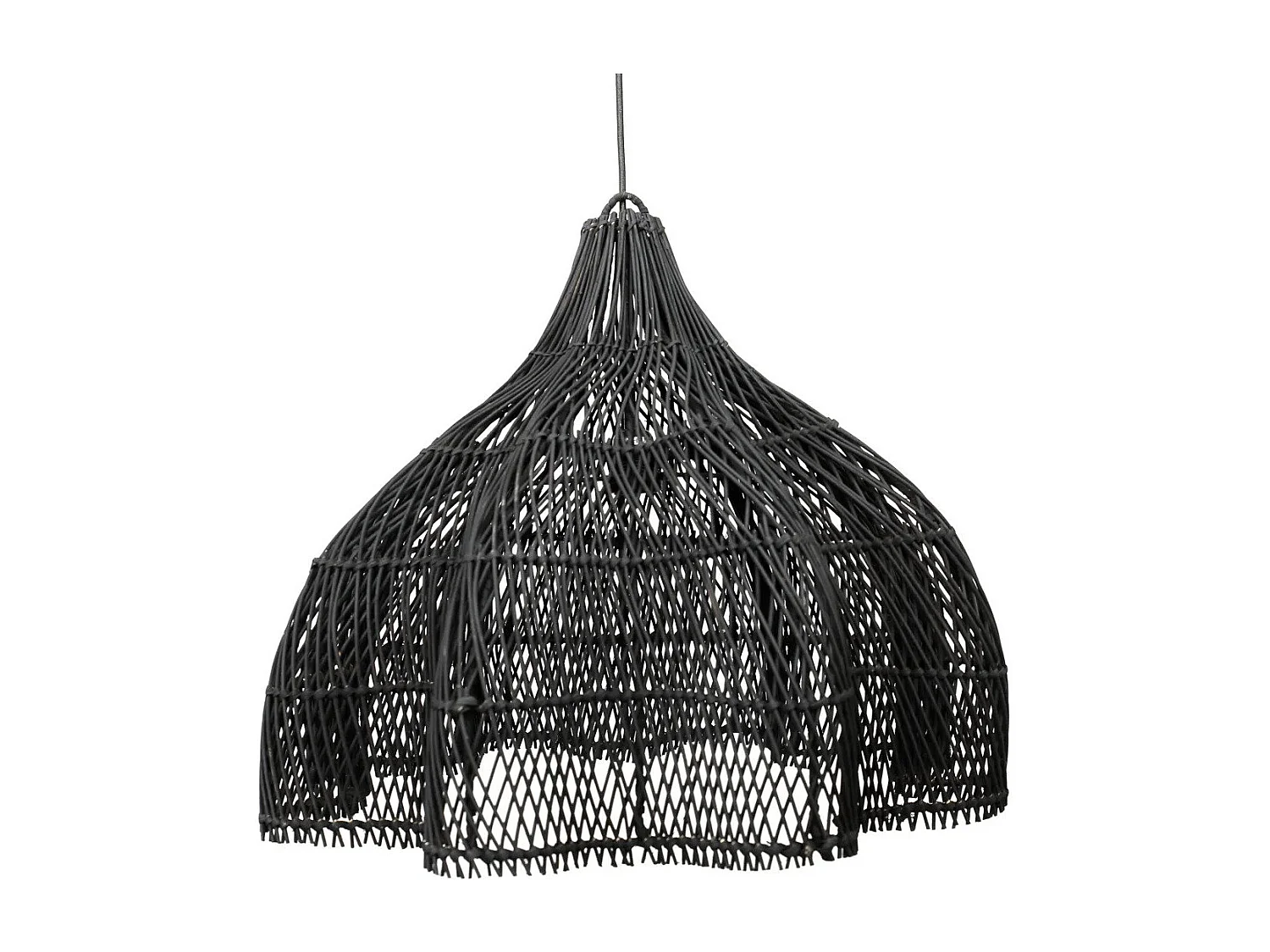 Die Whipped Pendelleuchte - Schwarz - M