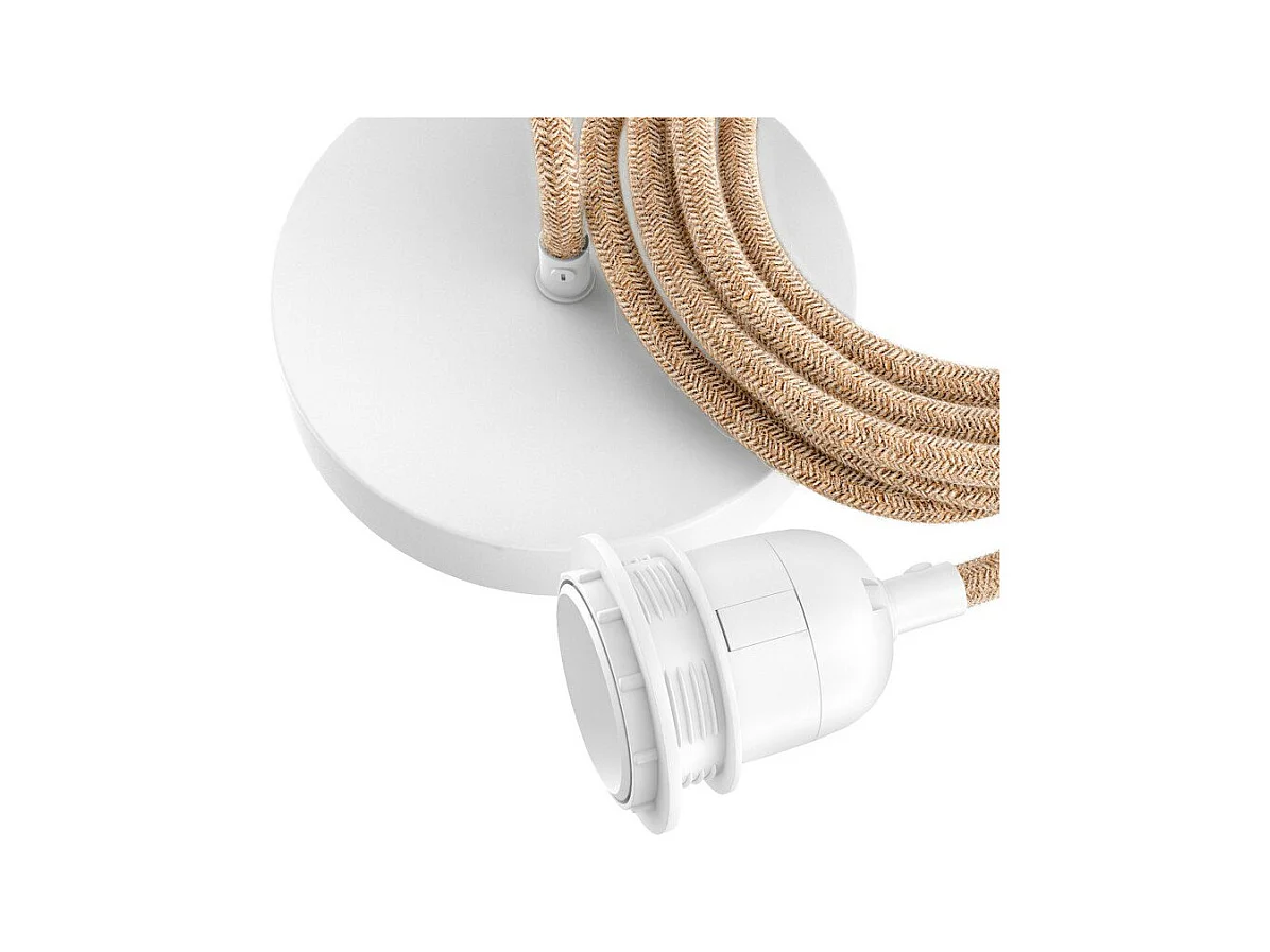 Fitting Pour Plafond - Blanc Naturel - 1 Douille