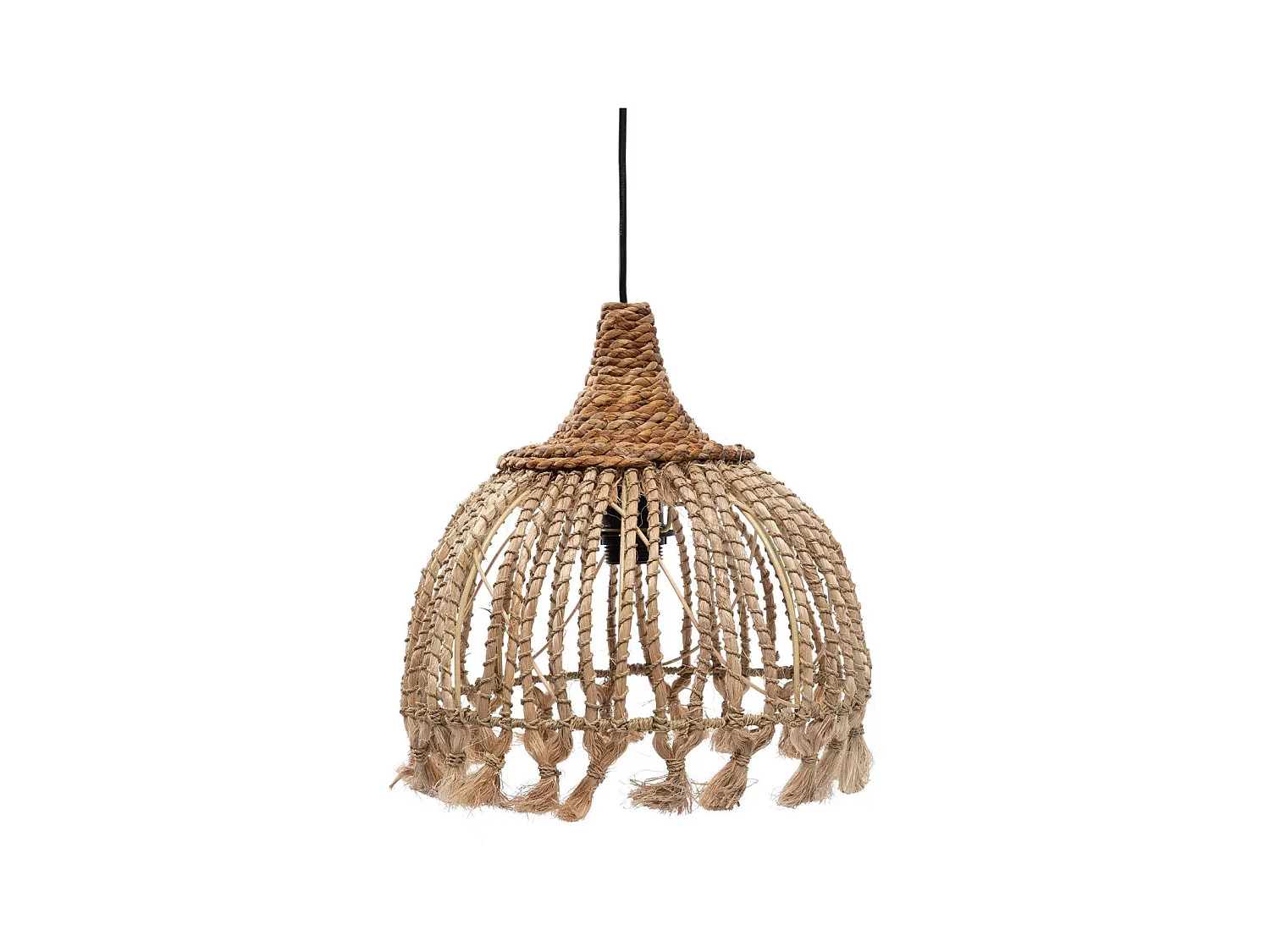 L'Abat-Jour Abaca Tassel - Naturel - S