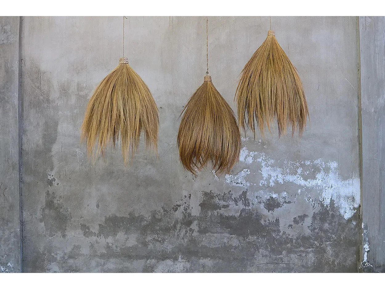 De Rayung Hut Hanglamp - Naturel - M