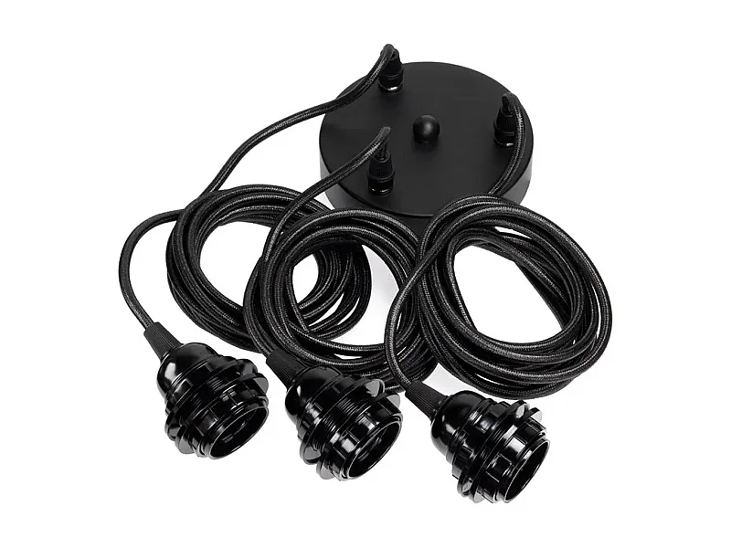 Lámparas de Techo - Negro - 3 Fijaciones