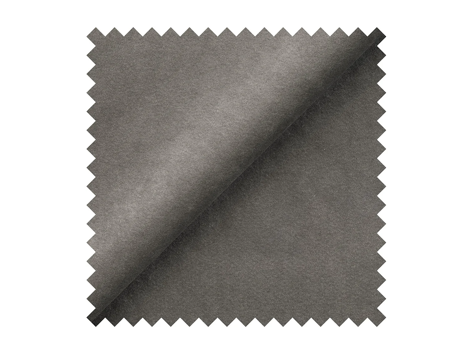 Canapé d'angle convertible - en velours beige foncé avec revêtement - côté gauche - DANDELINO