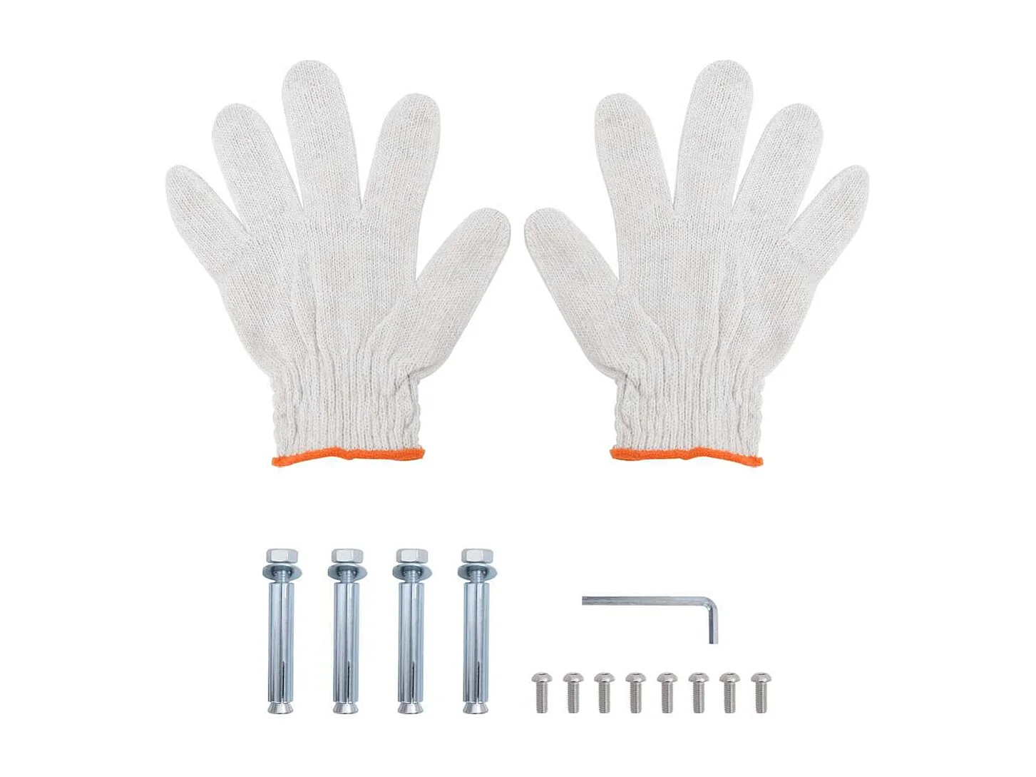 Étagère murale 2 niveaux 75x23,5x60 cm argenté acier inoxydable