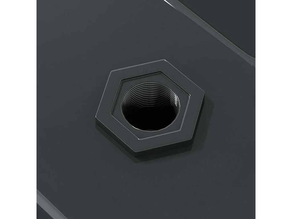 Wandregale 2 Stk. 50x40x3 cm Schwarz Edelstahl