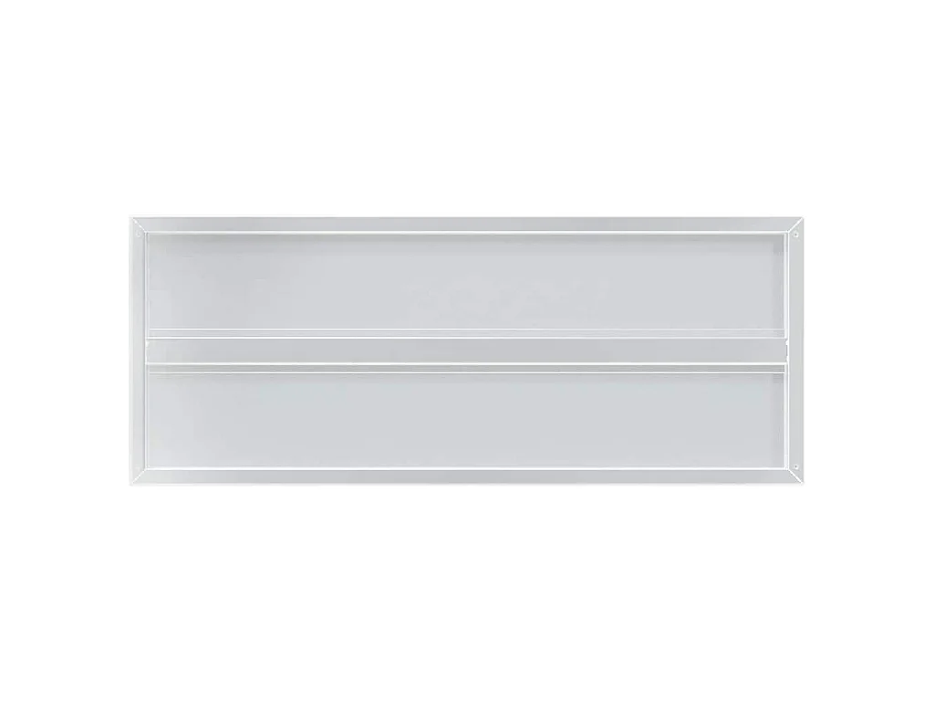 Mensole a Muro 2 pz 100x40 cm Argento in Acciaio Inossidabile