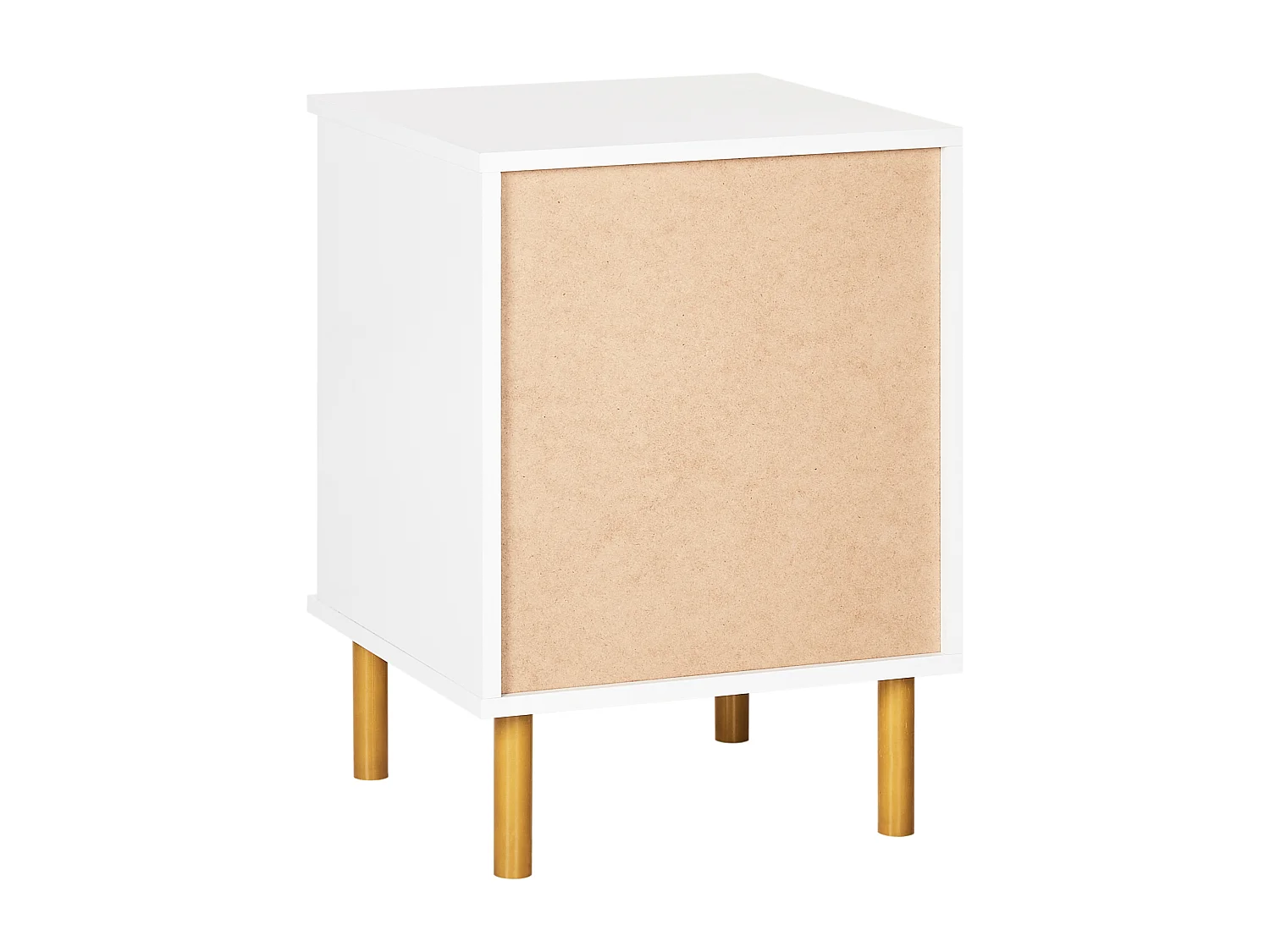 Comodino 2 cassetti WALPOLE Bianco