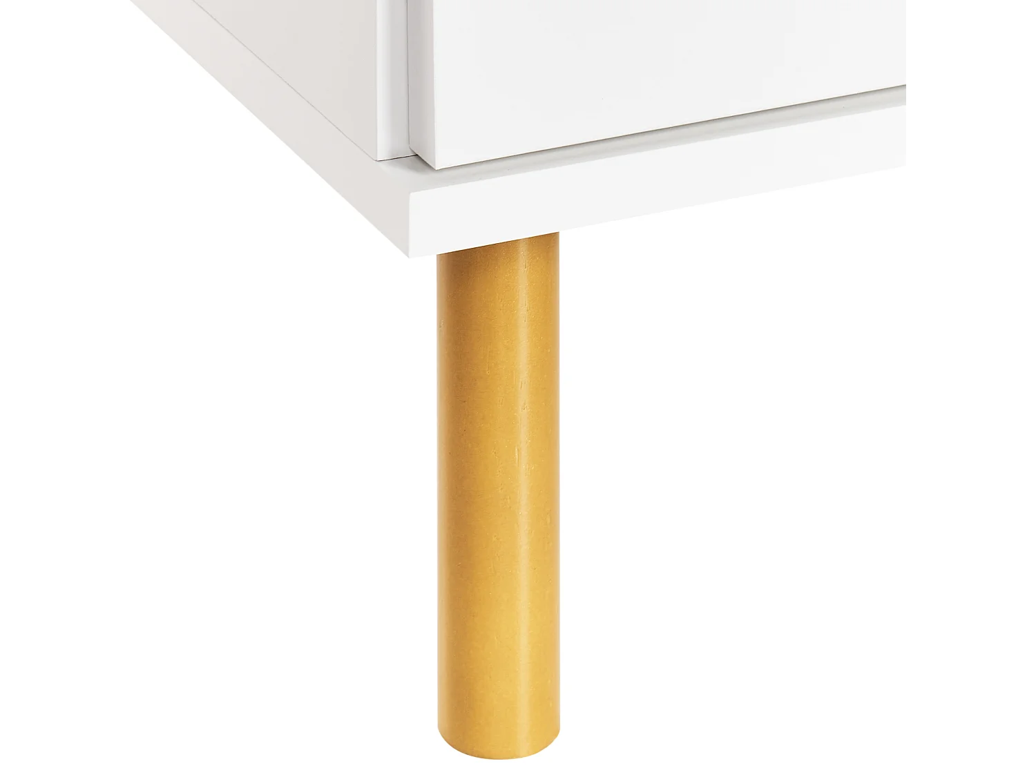 Nachtkastje met 2 lades WALPOLE Wit