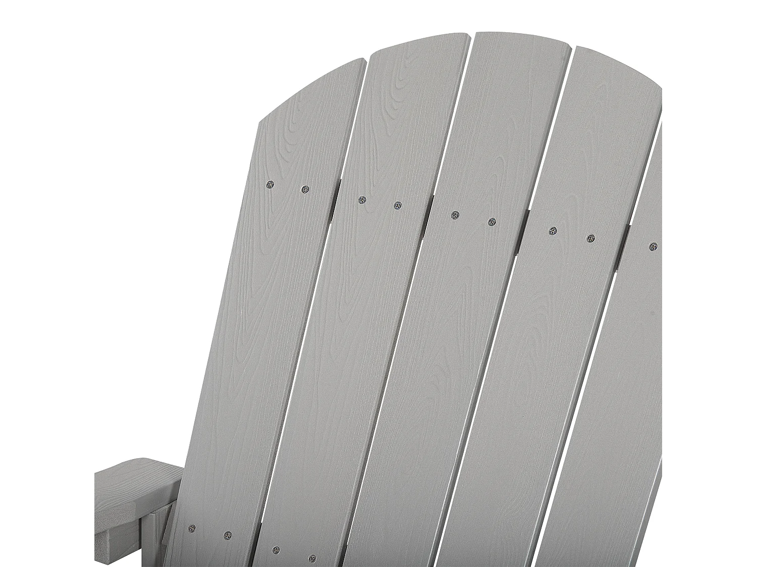 Garden Rocking Chair ADIRONDACK Light Grey