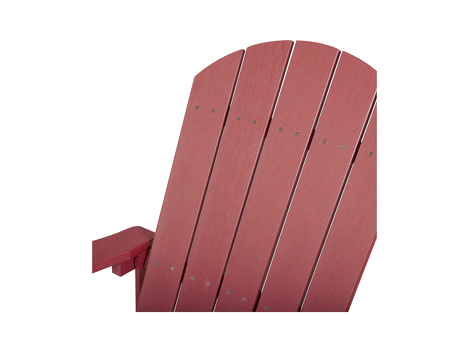 Fauteuil à bascule de jardin ADIRONDACK Rouge