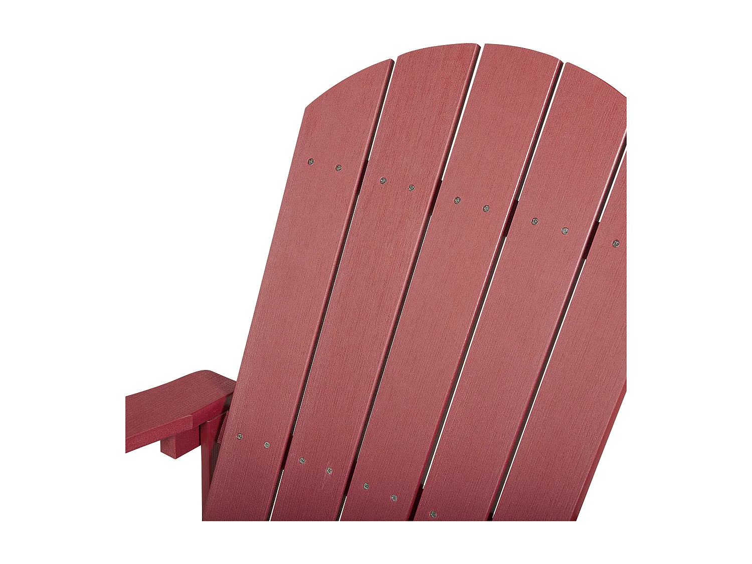 Sedia a dondolo da giardino ADIRONDACK Rosso