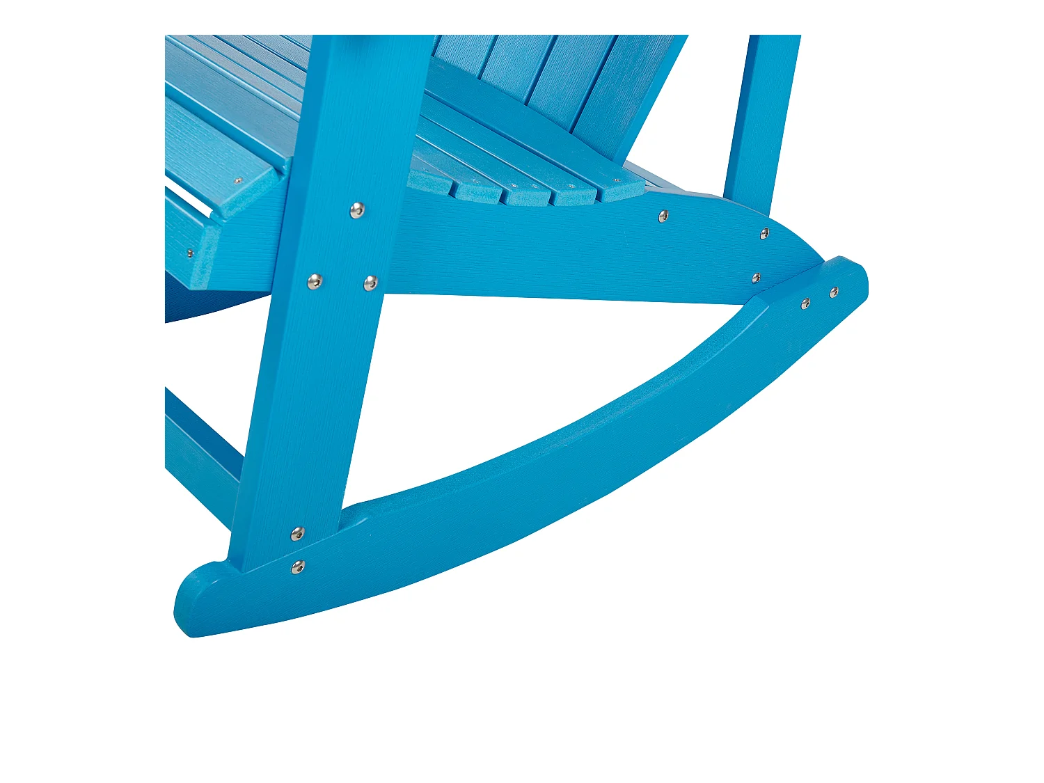 Fauteuil à bascule de jardin ADIRONDACK Bleu