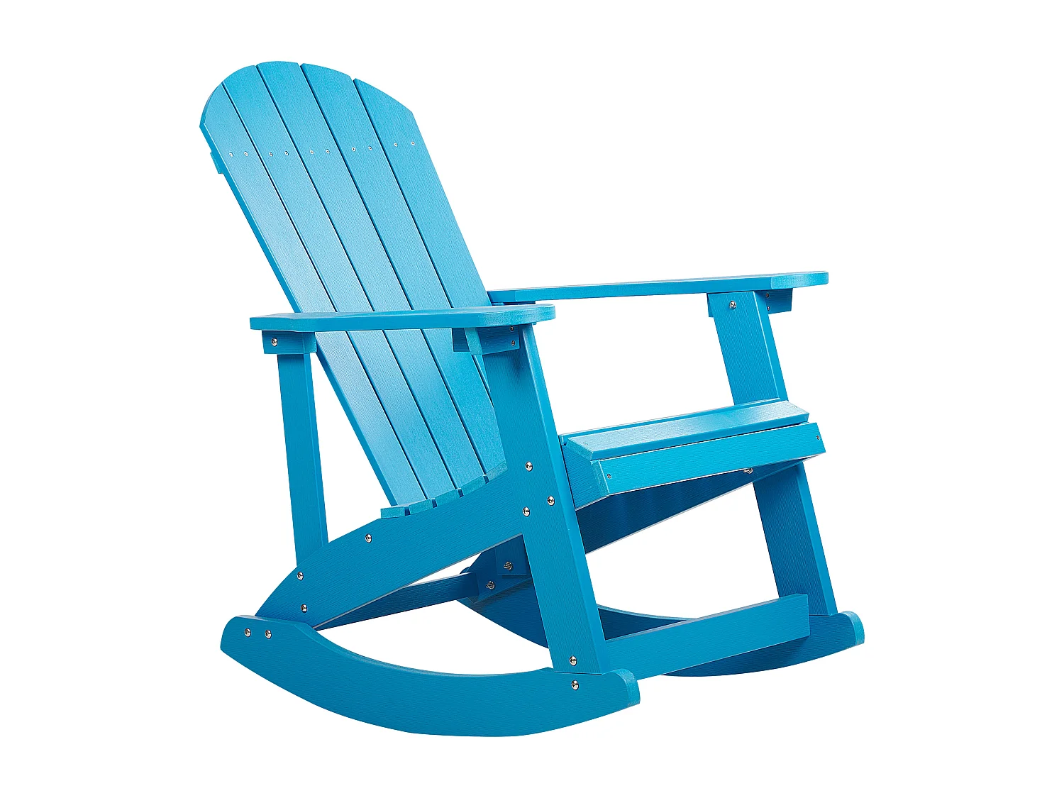 Fotel bujany ogrodowy ADIRONDACK Niebieski