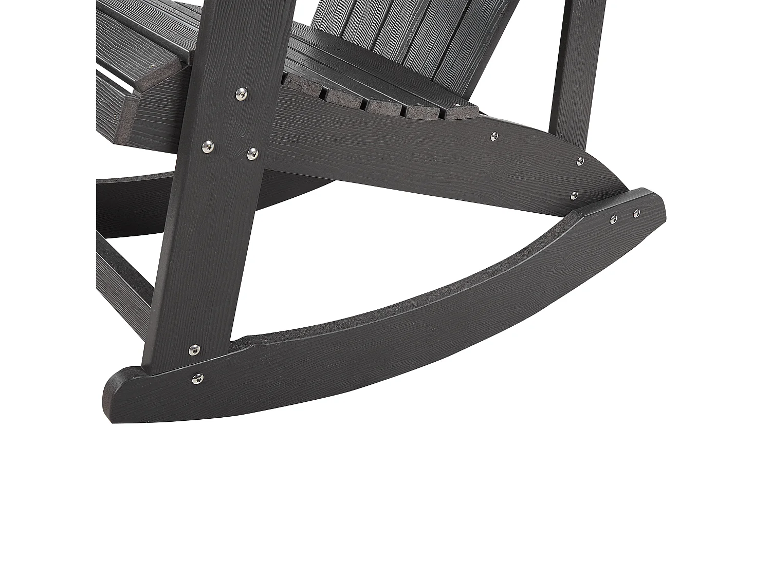 Fotel bujany ogrodowy ADIRONDACK Ciemnoszary