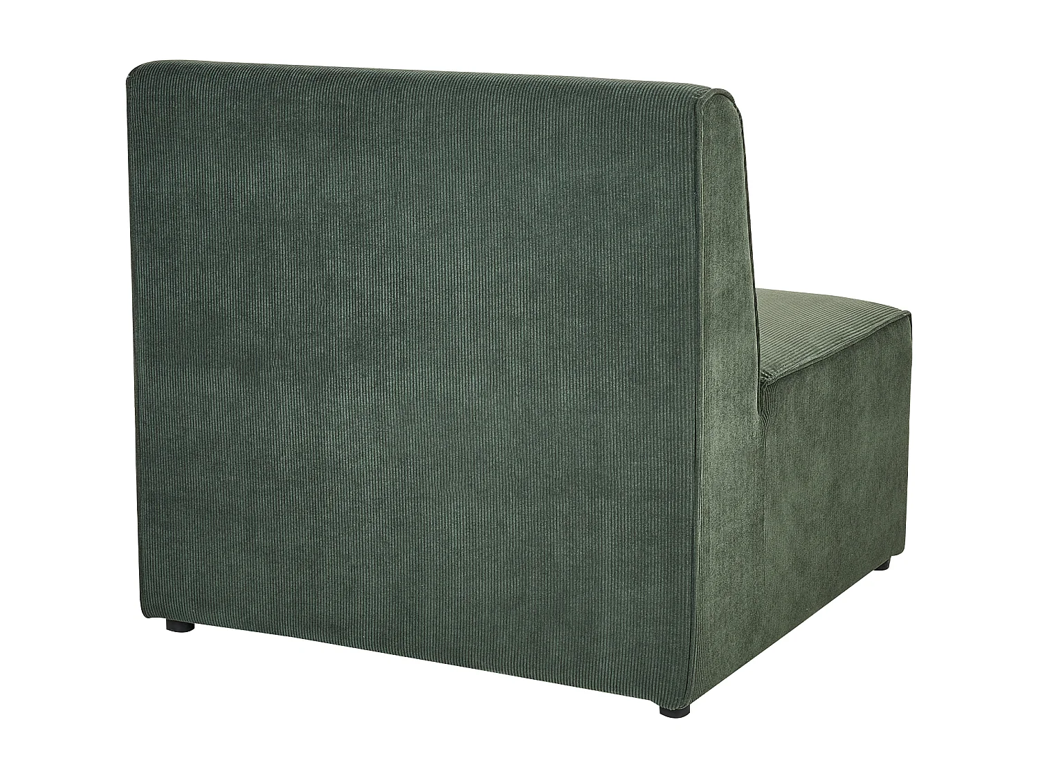 Chaiselongue LEMVIG Cord Dunkelgrün