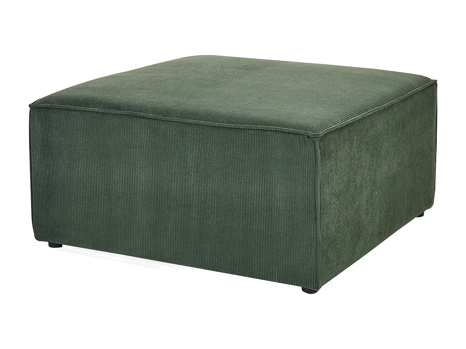 Chaiselongue LEMVIG Cord Dunkelgrün