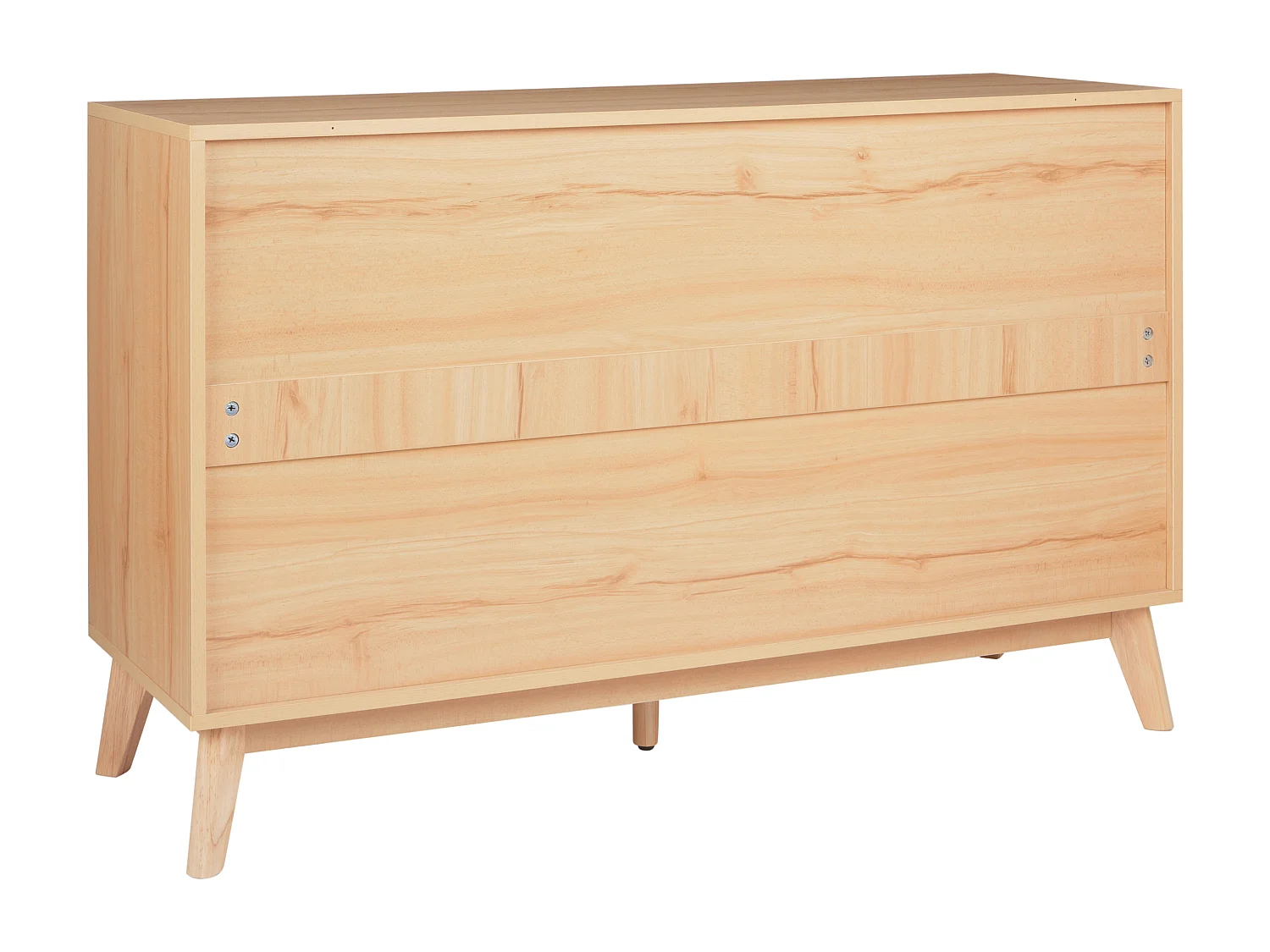 Kommode mit 6 Schubladen SARDIS Hellbraun