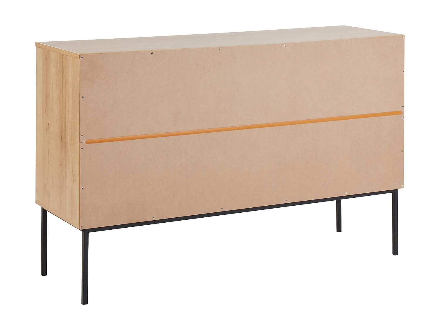 Commode à 6 tiroirs PASCO Marron clair