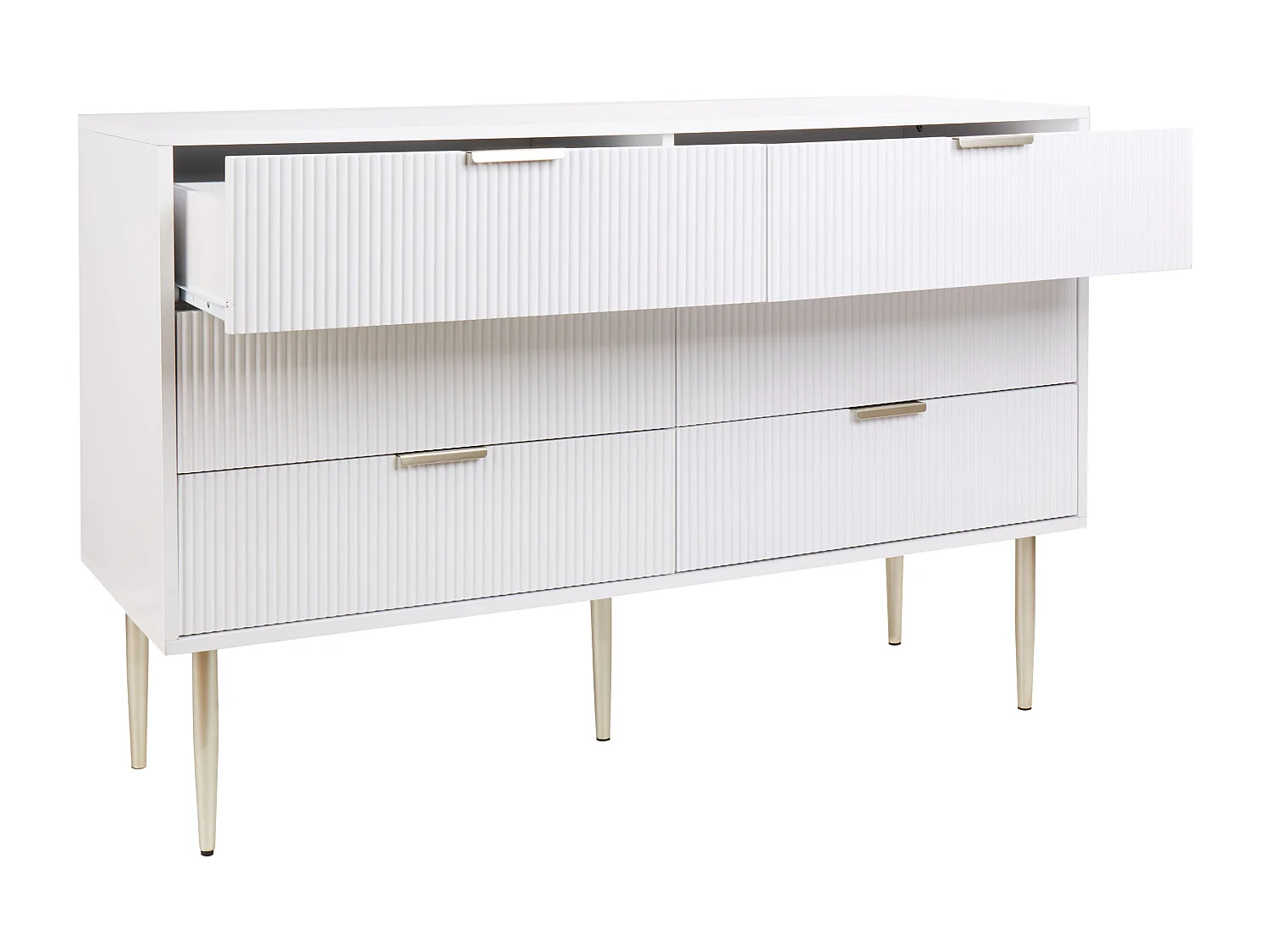 Cómoda 6 gavetas SOHO Branco