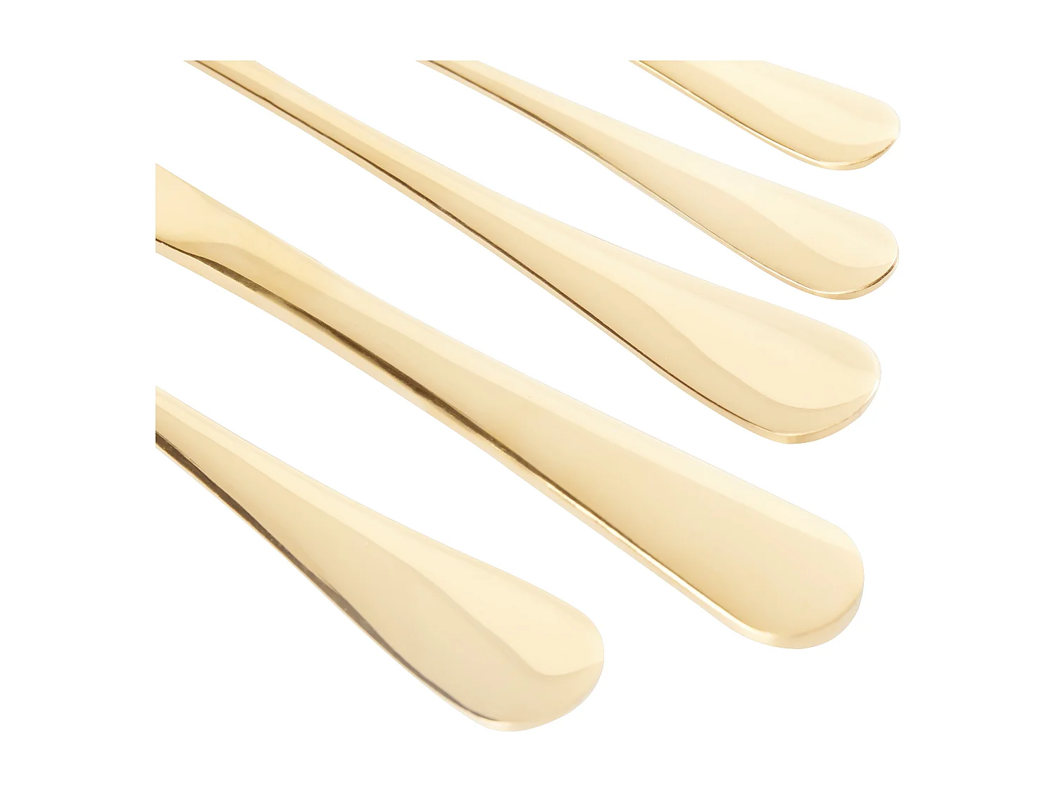 30-teiliges Besteckset FUSILLI Gold