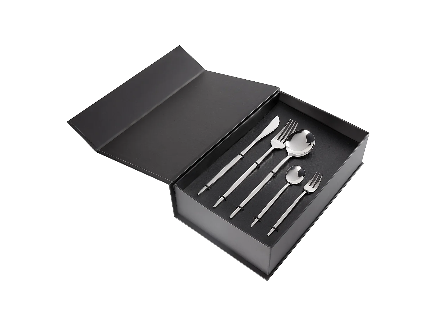 30 Piece Cutlery Set RIGATONI Silver
