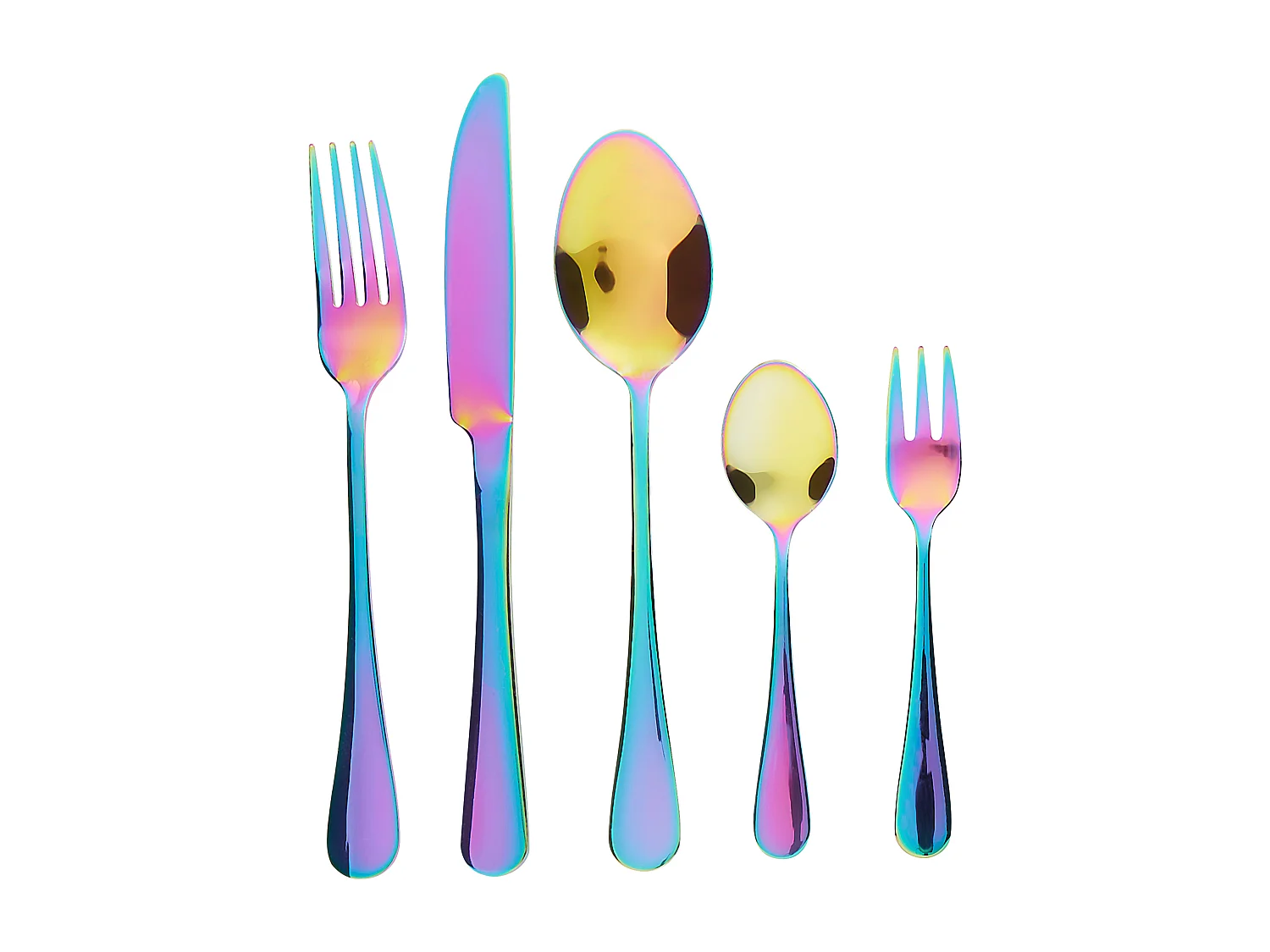 30-delige bestekset FUSILLI Multicolor