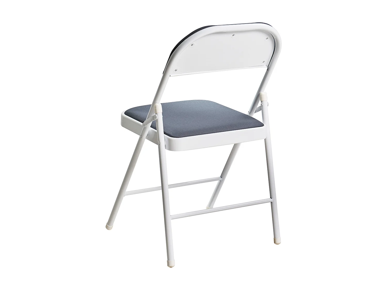 Lot de 4 chaises pliantes SPARKS Gris foncé