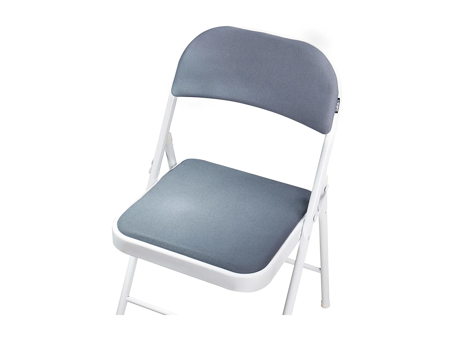 Lot de 4 chaises pliantes SPARKS Gris foncé