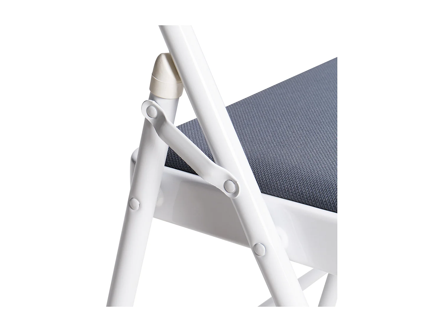 Lot de 4 chaises pliantes SPARKS Gris foncé