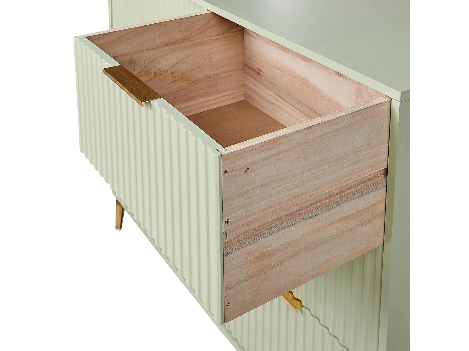 Commode à 6 tiroirs WALCOTT Vert clair