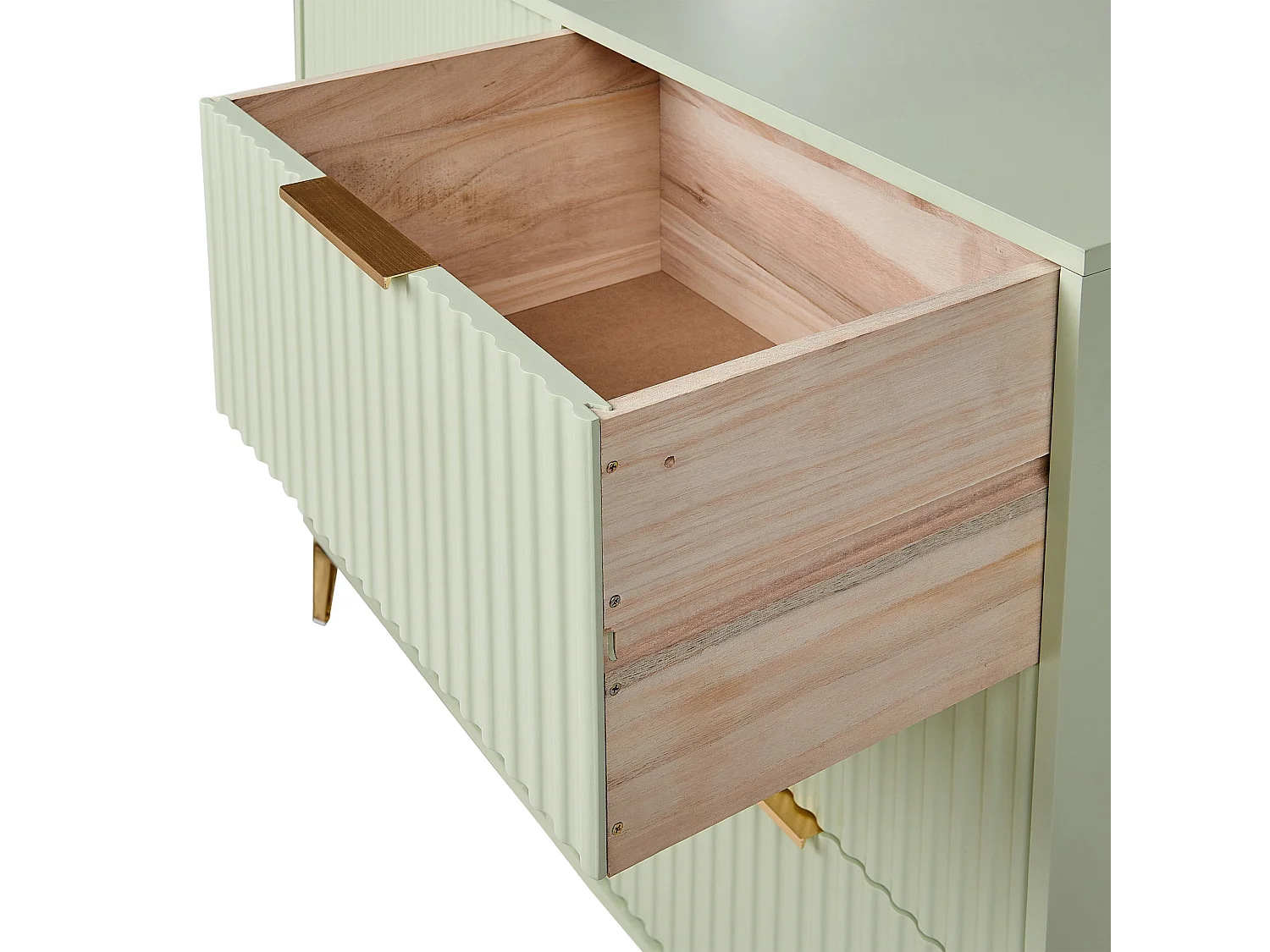 Commode à 6 tiroirs WALCOTT Vert clair